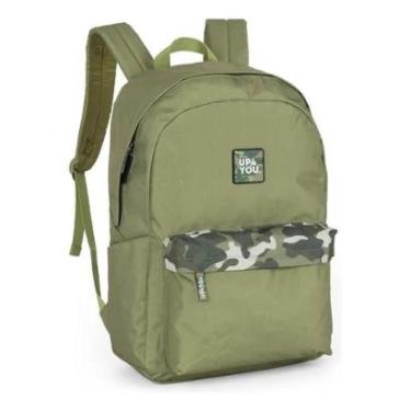 Imagem de MOCHILA 18 JUVENIL CAMUFLADA VERDE LUXCEL MS47861UP-Feminino