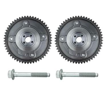 Imagem de Arkdeffon 2 peças de engrenagem de roda dentada VVT variável compatível com Chevy Malibu Cruze Equinox Spark, para GMC Terrain, para Buick Encore 916638 12643698 12655753 12701510