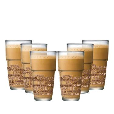 Imagem de Jogo de Copos Empilhavel Styles Luva  360ml,  6pcs- Ruvolo