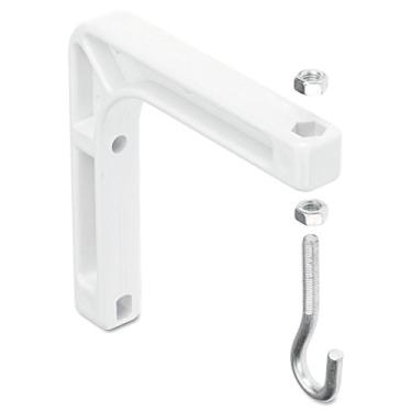 Imagem de Quartet AW6Q Suporte de parede para tela de projeção, 6-3/4 x 1-1/4 x 7-1/2, 2 conjuntos, branco