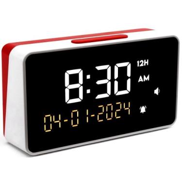 Imagem de Talking Clock Top Life Hora/data extra alta para idosos