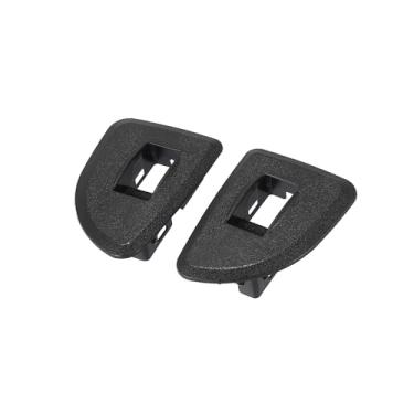 Imagem de A ABSOPRO Par de molduras de interruptor de janela traseira do lado do motorista e do passageiro para Chevrolet Silverado para GMC Sierra 1500 2500HD 3500HD 2009-2013 capa de substituição do