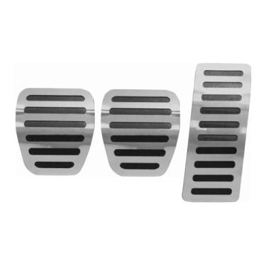 Imagem de Pedaleira lisa em Aço Inox compatível com Volkswagen Virtus Manual