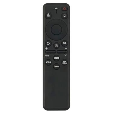 Imagem de Controle remoto de voz de substituição BN59-01432A compatível com Samsung TV QN55Q60CAF QN77S95CAF QN75QN85CAF UN85CU8000F QN85Q70CAF QN55S95CAF QN43QN90CAF QN65QN900CAF CF QN6 5Q80CAF QN65S90CAF
