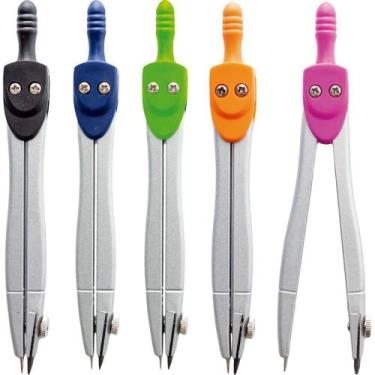 Imagem de Compasso Leo e Leo Escolar 5CORES - Leonora