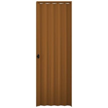 Imagem de Porta Sanfonada PVC Mogno 2,10x60cm - 621.6 - PLASBIL