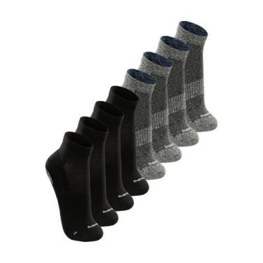 Imagem de Kit com 8 Pares de Meias Antiderrapante Pilates Lupo 3310-003 Colorido