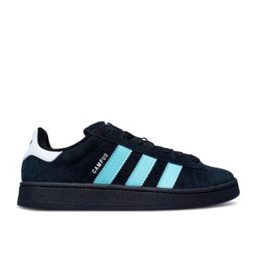 Imagem de adidas Campus 00s Tênis masculino, Core Black/Flash Aqua/Branco, 45