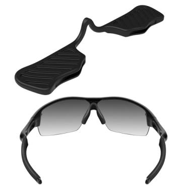 Imagem de ToughAsNails Almofadas de nariz pretas de substituição asiática para óculos de sol Oakley Radar Path/RadarLock Path/Radar EV Path/Radar EV Path XS