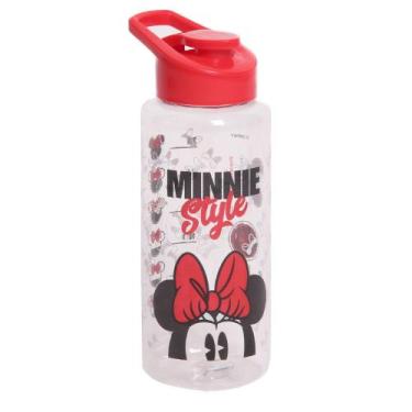 Imagem de Garrafa Squeeze 1 Litro Minnie Pet Disney Licenciado 1UN - Plasduran