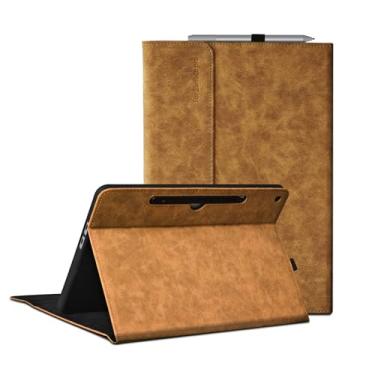 Imagem de SSS·GRGB Capa para Microsoft Surface Pro 12 polegadas 1ª edição (2025), capa de visualização de vários ângulos, dissipação de calor leve, com suporte para caneta, compatível com teclado Type Cover