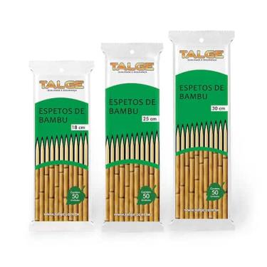 Imagem de Espeto de bambu 25cm - Talge