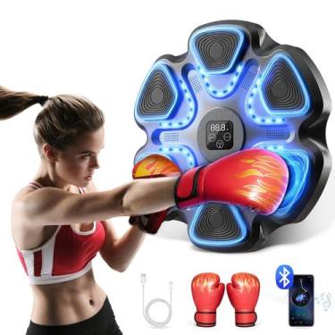 Imagem de Máquina de Boxeo Musical SPIEEK con Bluetooth y Guantes
