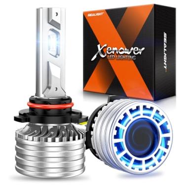 Imagem de SEALIGHT Lâmpadas de neblina 9005, lâmpadas de 55.000LM com ventilador de resfriamento de 20.000 RPM, Plug and Play, pacote com 2