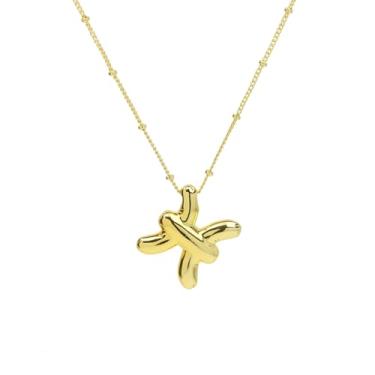 Imagem de 1 colar feminino banhado a prata, fofo, 12 constelações, joia fina, presente para mamãe, 44.5+5CM, Cobre, Sem Pedra Preciosa