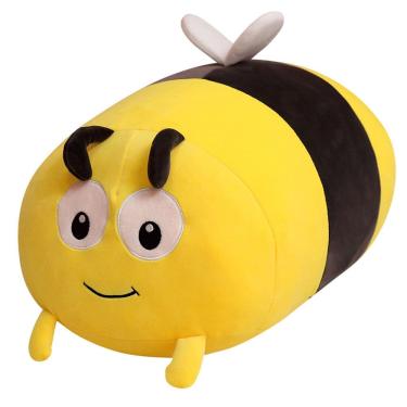 Imagem de Boneca de brinquedo de pelúcia Cartoon Bee, 40 cm, inseto de pelúcia macio para crianças