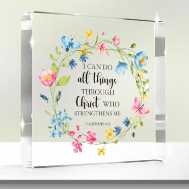 Imagem de Placa decorativa acrílica presentes para homens e mulheres, decorações de mesa para mãe, pai, avó amigas (quadrado2032)