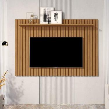 Imagem de Painel para Tv 60 Polegadas com Prateleira Ripado Real Classic 1.6 - G