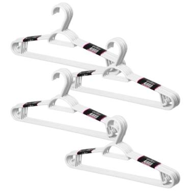 Imagem de Cabide Para Roupas Branco Armario Conjunto 20 Unidades Sanremo Kits na Web