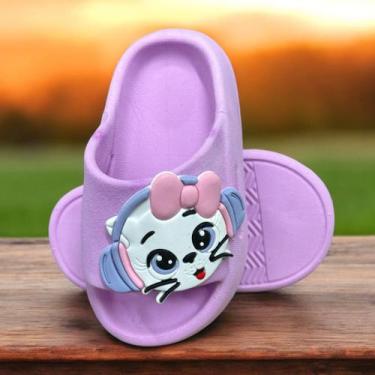Imagem de Chinelo Nuvem Infantil Menina Confortável Leve e Colorido - Bb Pé, Lil