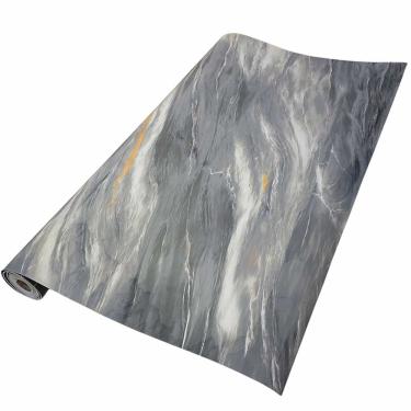 Imagem de Papel de Parede Adesivo Autocolante Flexivel Marmore Obra Reforma Construçao Reparo Moveis Envelopamento