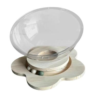 Imagem de Generic Cama para gatos, cápsula transparente, centro de atividades, suprimentos para gatos, de dormir respirável, rede para escalada, coelhos dormindo, XL