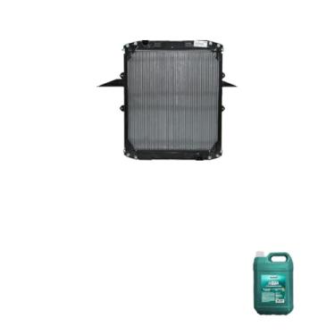 Imagem de Kit Radiador Ford Cargo 712/914 10/ + Água Desmineralizada Radiadornaq 5 Litros