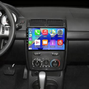 Imagem de Rádio estéreo automotivo de 10 polegadas para Pontiac G5 2007-2010 com carplay sem fio, tela sensível ao toque de 2 + 32 G, rádio duplo Din para Pontiac G5, GPS, Navi, Android 14, Bluetooth, estéreo