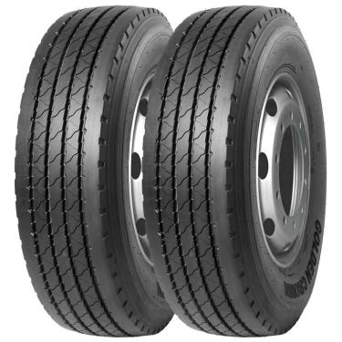 Imagem de KIT 2 Pneu Golden Crown AZ170AW 215/75 R17.5 Aro 17.5 135/133J 16PR Liso