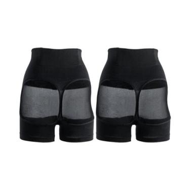 Imagem de Shapewear Feminino De Cintura Alta, Levanta Bumbum, Calcinha Sem Costu