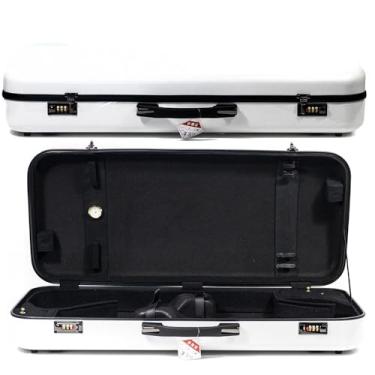 Imagem de Orquezz - Estojo Duplo Viola e Violino Orquezz com Senha Branco Fibra