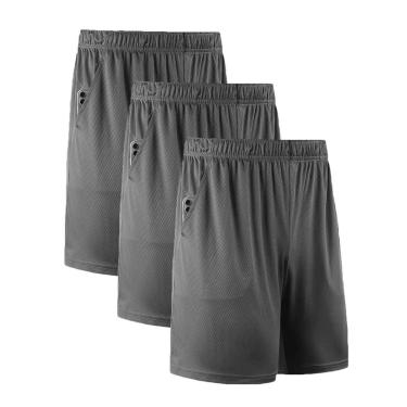 Imagem de Kit 3 Shorts Masculino Básico Bermuda Fitness Para Treino Academia Corrida-Masculino