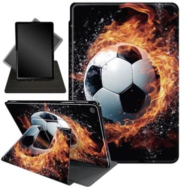 Imagem de Capa protetora inteligente para iPad de 9,7 polegadas para iPad de 6ª/5ª geração 2018 e 2017 (modelo: A1893 A1954 A1822 A1823), suporte giratório de 360 graus, capa protetora inteligente para iPad 9.7