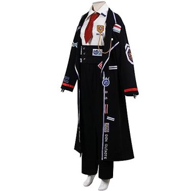 Imagem de Weixu Fantasia feminina Game Don Quixote cosplay com gravata e festa de carnaval de Halloween M