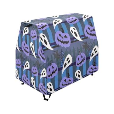 Imagem de Qilmy Halloween Pumpkins Kids Water Table Cover, Duty Waterproof Patio Table Covers for Outdoor Toddler Splash Tables, UV Resistant & Dustproof Play Table Protector, Cover Only
