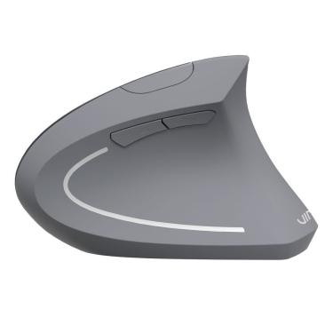 Imagem de Mouse Sem Fio Recarregável Power Fit 1600 Dpi Cinza Usb