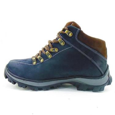 Imagem de Bota Coturno Adventure Couro Leve Conforto  Trilhas-Unissex