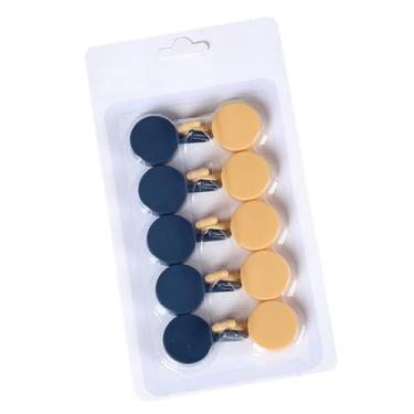 Imagem de POCREATION 10 Unidades Ganchos Adesivos, Ganchos de Parede Autoadesivos Fortes Sem, para Banheiro Cozinha Quarto Pendurar Roupas Chapéus Utensílios