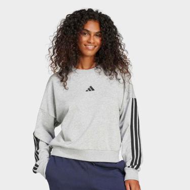 Imagem de Moletom Adidas 3 Trips Feminino-Feminino