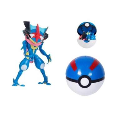 Imagem de Conjunto De Figuras De Ação Pokémon Para Crianças Caixa Pokeball Pikac