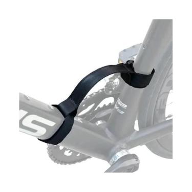 Imagem de Fita De Guidão De Bicicleta Portátil De Nylon Com Amarração Para Bicic