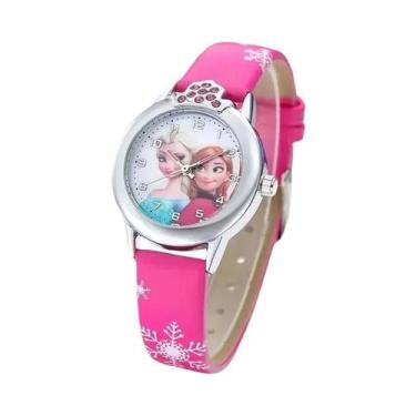 Imagem de Relógio Infantil Princesa Elsa Anna Para Meninas, Brinquedo De Persona