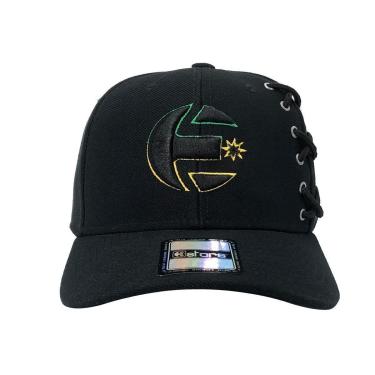 Imagem de Boné Aba Curva Lines Bordado Chapeu Preto Est-483 E-stars-Masculino