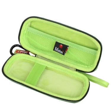 Imagem de Mchoi Estojo rígido para Gillette Fusion5 masculino Razor & Proglide Shield navalha masculina, apenas capa (preto, verde)