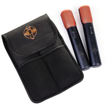 Imagem de Bag Capa Bolsa Microfone Bisbel Compativel Com J B L/Shure/LeSon/Sennheiser/Behringer/Sanson/CSR/Kadosh Impermeável Espuma 10 mm Pro