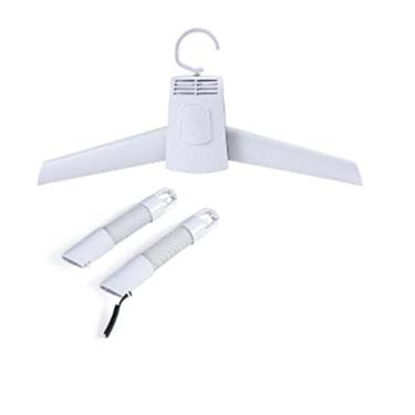 Imagem de Secador Dobrável de Plástico Portátil, Rack de Secagem Dobrável Elétrico de Secagem Rápida, Mini Secador Elétrico de Roupas e Sapatos de Viagem