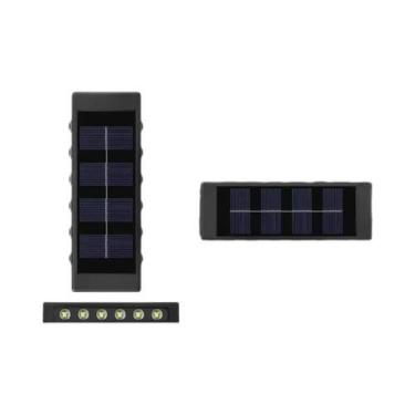 Imagem de Luz De Parede Solar À Prova d'Água Para Exterior, Lâmpada Decorativa D