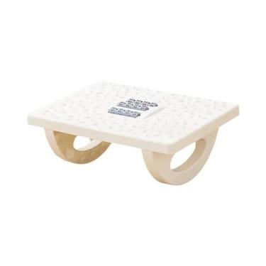 Imagem de Puff De Descanso Para Os Pés Com Rolos De Massagem Para Relaxamento E 