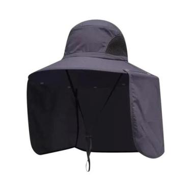 Imagem de Chapéu De Pesca Masculino De Verão Para Proteção Solar Ao Ar Livre Com