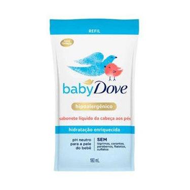 Imagem de Sabonete Líquido Baby Dove Hidratação Enriquecida Refil 180 ml